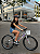 BICICLETA ARO (24) FEMININA CALOI CECI 18 VELOCIDADES FREIO V-BRAKE COM CESTA COR CINZA CLARO - Imagem 1