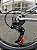 BICICLETA ARO (24) FEMININA CALOI CECI 18 VELOCIDADES FREIO V-BRAKE COM CESTA COR CINZA CLARO - Imagem 3