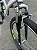BICICLETA MTB ARO (26) CALOI ANDES KIT 21 VELOCIDADES FREIO V-BRAKE COR CINZA/VERDE - Imagem 7