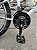 BICICLETA ARO (24) MASCULINA CALOI MAX  21 VELOCIDADES FREIOS V-BRAKE COR BRANCO/PRETO - Imagem 4