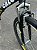 BICICLETA MTB ARO (26) CALOI ANDES KIT 21 VELOCIDADES FREIO V-BRAKE COR PRETO FOSCO/AMARELO - Imagem 7
