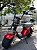 SCOOTER ELÉTRICA DUOS FX2 ESTILO MOTONETA 1000W 60V AUTOPROPELIDO VERMELHO - Imagem 3