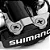 PEDAL SHIMANO MTB CLIP PD-M520 ALUMINIO PRETO COM TACOS - Imagem 2