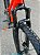 BICICLETA MTB ARO (29) VELOOH START 8 VELOCIDADES (1X8) FREIO A DISCO HIDRÁULICO TAMANHO 13 (PP) COR LARANJA NEON/PRETO - Imagem 7