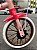 BICICLETA ARO (12) FEMININA SALMAO/OLIVA S/MARCHA FREIO V-BRAKE NATHOR PETS - Imagem 10