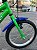 BICICLETA ARO (16) MASCULINA COR VERDE KAWASAKI/AZUL S/MARCHA MARCA MILANO GROW UP - Imagem 7