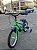 BICICLETA ARO (16) MASCULINA COR VERDE KAWASAKI/AZUL S/MARCHA MARCA MILANO GROW UP - Imagem 9