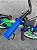 BICICLETA ARO (16) MASCULINA COR VERDE KAWASAKI/AZUL S/MARCHA MARCA MILANO GROW UP - Imagem 8
