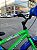BICICLETA ARO (16) MASCULINA COR VERDE KAWASAKI/AZUL S/MARCHA MARCA MILANO GROW UP - Imagem 6