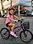 BICICLETA ARO (20) FEMININA COR VIOLETA S/ MARCHA FREIO V-BRAKE COM CESTA MILANO FAST - Imagem 1