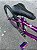 BICICLETA ARO (20) FEMININA COR VIOLETA S/ MARCHA FREIO V-BRAKE COM CESTA MILANO FAST - Imagem 6