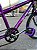 BICICLETA ARO (20) FEMININA COR VIOLETA S/ MARCHA FREIO V-BRAKE COM CESTA MILANO FAST - Imagem 4