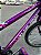 BICICLETA ARO (20) FEMININA COR VIOLETA S/ MARCHA FREIO V-BRAKE COM CESTA MILANO FAST - Imagem 9