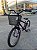 BICICLETA ARO (20) FEMININA COR VIOLETA S/ MARCHA FREIO V-BRAKE COM CESTA MILANO FAST - Imagem 11