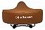BANCO SELIM ELLEVEN BEACH 2 MOLAS RETRÔ MARROM 240MM X 220MM - Imagem 3