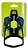 SUPORTE CARAMANHOLA GARRAFA SQUEEZE ELLEVEN BICOLOR SAÍDA FRONTAL PRETO/AZUL - Imagem 1