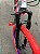 BICICLETA MTB FREERIDE ARO (26) VIKINGX TUFF-25 KIT 7 VELOCIDADES FREIO A DISCO HIDRÁULICO TRASEIRO COR PRATA/VERMELHO - Imagem 8