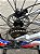BICICLETA MTB FREERIDE ARO (26) VIKINGX TUFF-25 KIT 7 VELOCIDADES FREIO A DISCO HIDRÁULICO TRASEIRO COR PRATA/VERMELHO - Imagem 3
