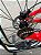BICICLETA MTB FREERIDE ARO (26) VIKINGX TUFF-25 KIT 7 VELOCIDADES FREIO A DISCO HIDRÁULICO TRASEIRO COR VERMELHO/BRANCO - Imagem 3