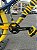 BICICLETA MTB FREERIDE ARO (26) VIKINGX TUFF-25 KIT 7 VELOCIDADES FREIO A DISCO HIDRÁULICO TRASEIRO COR AZUL/AMARELO - Imagem 4