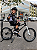 BICICLETA ARO (20) MASCULINA COR PRETO/BRANCO S/MARCHA FREIO V-BRAKE MARCA VELOOH CROSS - Imagem 1