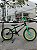 BICICLETA ARO (20) MASCULINA COR PRETO/VERDE S/MARCHA FREIO V-BRAKE MARCA VELOOH CROSS - Imagem 2