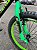 BICICLETA ARO (20) MASCULINA COR PRETO/VERDE S/MARCHA FREIO V-BRAKE MARCA VELOOH CROSS - Imagem 8