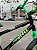 BICICLETA ARO (20) MASCULINA COR PRETO/VERDE S/MARCHA FREIO V-BRAKE MARCA VELOOH CROSS - Imagem 5