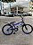 BICICLETA ARO (20) MASCULINA COR AZUL/PRETO S/MARCHA FREIO V-BRAKE MARCA MONARK BMX - Imagem 2