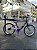 BICICLETA ARO (20) FEMININA CALOI CECI S/ MARCHA FREIO V-BRAKE COM CESTA COR PRETO/ROXO - Imagem 2