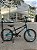 BICICLETA ARO (20) MASCULINA COR VERDE METALICO/PRETO FREIO V-BRAKE SEM MARCHA HOUSTON FURION - Imagem 2