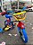 BICICLETA ARO (12) MASCULINA AMARELA/AZUL S/MARCHA FREIO V-BRAKE NATHOR PATRULHA CANINA - Imagem 3