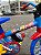 BICICLETA ARO (12) MASCULINA AMARELA/AZUL S/MARCHA FREIO V-BRAKE NATHOR PATRULHA CANINA - Imagem 6
