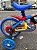 BICICLETA ARO (12) MASCULINA AMARELA/AZUL S/MARCHA FREIO V-BRAKE NATHOR PATRULHA CANINA - Imagem 5