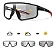 OCULOS CICLISMO FOTOCROMÁTICO ELLEVEN ECLIPSE PRETO/VERMELHO - Imagem 2