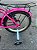 BICICLETA ARO (16) FEMININA MONARK BRISA FREIOS V-BRAKE COR ROSA/BRANCO (USADA) - Imagem 11