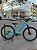 BICICLETA MTB ARO (29) ABSOLUTE HERA 7 VELOCIDADES FREIO A DISCO MECÂNICO TAMANHO 15 (P) COR AZUL/VERDE AQUA - Imagem 1