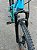 BICICLETA MTB ARO (29) ABSOLUTE HERA 7 VELOCIDADES FREIO A DISCO MECÂNICO TAMANHO 15 (P) COR AZUL/VERDE AQUA - Imagem 6