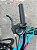 BICICLETA MTB ARO (29) ABSOLUTE HERA 7 VELOCIDADES FREIO A DISCO MECÂNICO TAMANHO 15 (P) COR AZUL/VERDE AQUA - Imagem 9
