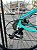 BICICLETA MTB ARO (29) ABSOLUTE HERA 7 VELOCIDADES FREIO A DISCO MECÂNICO TAMANHO 15 (P) COR AZUL/VERDE AQUA - Imagem 2