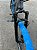 BICICLETA MTB FREERIDE ARO (26) VIKINGX TUFF X-25 KIT 8 VELOCIDADES FREIO DISCO HIDRÁULICO ABSOLUTE COR PRETO/AZUL - Imagem 7