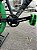BICICLETA MTB FREERIDE ARO (26) VIKINGX TUFF-25 KIT 7 VELOCIDADES FREIO A DISCO MECÂNICO COR GRAFITE/VERDE - Imagem 4