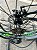 BICICLETA MTB FREERIDE ARO (26) VIKINGX TUFF-25 KIT 7 VELOCIDADES FREIO A DISCO MECÂNICO COR GRAFITE/VERDE - Imagem 2