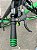 BICICLETA MTB FREERIDE ARO (26) VIKINGX TUFF-25 KIT 7 VELOCIDADES FREIO A DISCO MECÂNICO COR GRAFITE/VERDE - Imagem 7