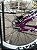 BICICLETA MTB FREERIDE ARO (26) HUPI NAJA KIT SINGLE S/MARCHA FREIO DISC HIDRÁULICO TRASEIRO SHIMANO COR ROXO/BRANCO - Imagem 1