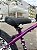 BICICLETA MTB FREERIDE ARO (26) HUPI NAJA KIT SINGLE S/MARCHA FREIO DISC HIDRÁULICO TRASEIRO SHIMANO COR ROXO/BRANCO - Imagem 2