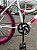 BICICLETA MTB ARO(24) FEMININA COR BRANCO/ROSA C/MARCHA 6 VELOCIDADES ATHOR MUSA - Imagem 3