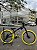 BICICLETA MTB FREERIDE ARO (26) VIKINGX TUFF-25 KIT 7 VELOCIDADES FREIO A DISCO MECÂNICO COR PRETO/AMARELO - Imagem 1