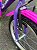 BICICLETA ARO 16 FEMININA COR LILAS/PINK S/MARCHA MARCA MILANO GROW UP - Imagem 5