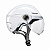 CAPACETE URBAN BIKE ELÉTRICA/SCOOTER COM VISEIRA COR BRANCO TAMANHO (55-62) - Imagem 2